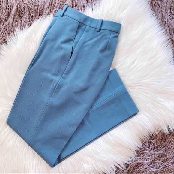 Theory Flat Front Crop Tailored Trousers - Picture 4 of 6